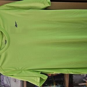 Reebok Green Short Sleeve Tee Vibrant Lightweight Design